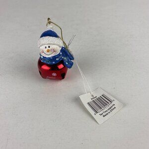 Unbranded Christmas Ornament Snowmen With Jingle Bell Name On It Amber